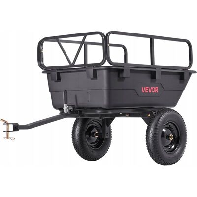 PRZYCZEPA WYWROTKA VEVOR 500 FUNTÓW 283L NAJLEPSZA DO KOSIARKI ATV UTV PRZYCZEPA WYWROTKA VEVOR 500 FUNTÓW 283L NAJLEPSZA DO KOSIARKI ATV UTV