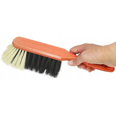 Inny producent Ręczna Szczotka Drewniana z Końskim Włosiem 30 cm Inny producent Ręczna Szczotka Drewniana z Końskim Włosiem 30 cm