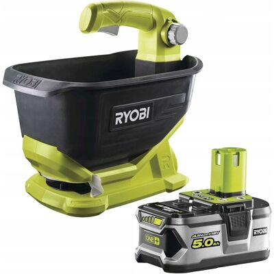 RYOBI SIEWNIK AKUMULATOROWY ROZSIEWACZ 2M 4L ANTI-CLOG OSS1800 + 5Ah RB18L5 RYOBI SIEWNIK AKUMULATOROWY ROZSIEWACZ 2M 4L ANTI-CLOG OSS1800 + 5Ah RB18L5