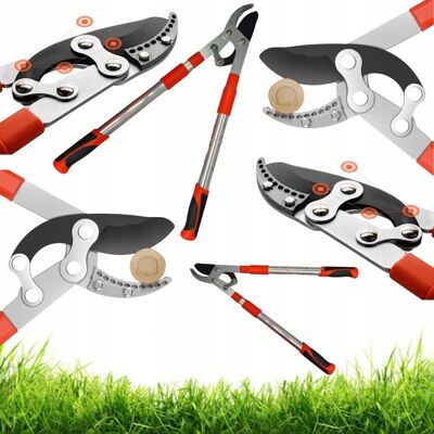 BRADAS SEKATOR DO GAŁĘZI TELESKOPOWY OGRODOWY NOŻYCE RĘCZNE DO CIĘCIA + RĘKAWICE BRADAS SEKATOR DO GAŁĘZI TELESKOPOWY OGRODOWY NOŻYCE RĘCZNE DO CIĘCIA + RĘKAWICE
