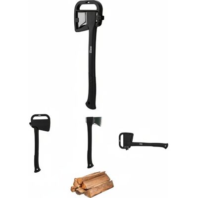 Inny producent Siekiera rozłupująca do drewna XL uniwersalna ostrze 78cm 235kg Inny producent Siekiera rozłupująca do drewna XL uniwersalna ostrze 78cm 235kg