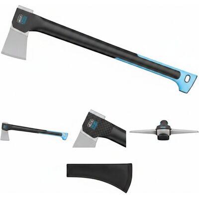 Inny producent Siekiera uniwersalna ergonomiczna do cięcia i rozłupywania drewna Inny producent Siekiera uniwersalna ergonomiczna do cięcia i rozłupywania drewna