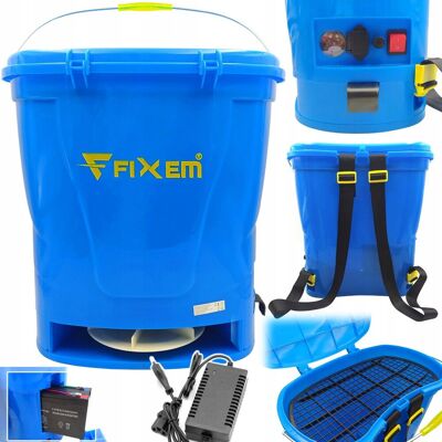 Fixem SIEWNIK AKUMULATOROWY 20L DO TRAWY ROZSIEWACZ NAWOZU ROZRZUTNIK PIASKU SOLI Fixem SIEWNIK AKUMULATOROWY 20L DO TRAWY ROZSIEWACZ NAWOZU ROZRZUTNIK PIASKU SOLI