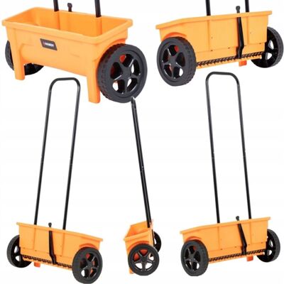 SIEWNIK DO TRAWY NAWOZU SOLI GRANULATU ROZSIEWACZ WÓZEK 12 L HANDY MOBILNY SIEWNIK DO TRAWY NAWOZU SOLI GRANULATU ROZSIEWACZ WÓZEK 12 L HANDY MOBILNY