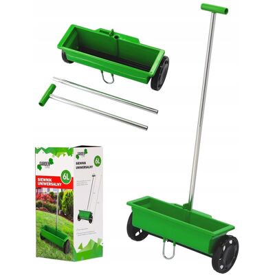 Inny producent Siewnik Rozsiewacz Ręczny Ogrodowy Do Trawy Nawozów Nasion Uniwersalny 6 L Inny producent Siewnik Rozsiewacz Ręczny Ogrodowy Do Trawy Nawozów Nasion Uniwersalny 6 L