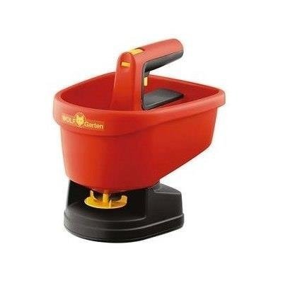 Uniwersalna siewnik i rozsiewacz Wolf-Garten - 15L - Zasilany baterią - Regulowana szerokość - Do nasion i nawozu Uniwersalna siewnik i rozsiewacz Wolf-Garten - 15L - Zasilany baterią - Regulowana szerokość - Do nasion i nawozu