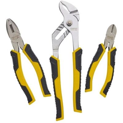 SZCZYPCE CONTROL-GRIP ZESTAW 3 CZĘŚCIOWY STANLEY SZCZYPCE CONTROL-GRIP ZESTAW 3 CZĘŚCIOWY STANLEY