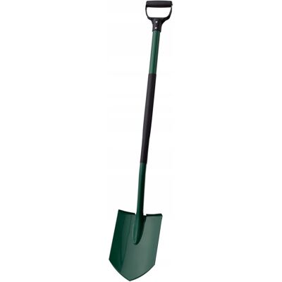 Kadax - Metalowa łopata ogrodowa 118cm ergonomiczna rączka D Kadax - Metalowa łopata ogrodowa 118cm ergonomiczna rączka D