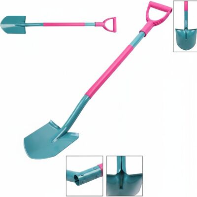 Inny producent Szpadel ogrodowy ostry do kopania 115 cm metalowy trzonek damski Inny producent Szpadel ogrodowy ostry do kopania 115 cm metalowy trzonek damski