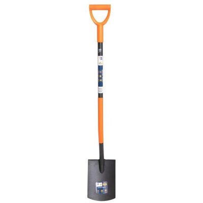 PSB Szpadel prosty rydel stalowy do kopania ziemi twardej wzmocniony 130cm PSB Szpadel prosty rydel stalowy do kopania ziemi twardej wzmocniony 130cm