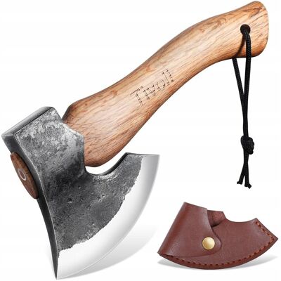 Inny producent TIVOLI Siekiera Campingowa 27cm Ergonomiczny Uchwyt Drewniany Inny producent TIVOLI Siekiera Campingowa 27cm Ergonomiczny Uchwyt Drewniany