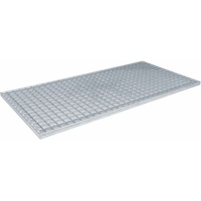 vidaXL Ruszt Srebrny 100 x 50 x 2 cm Stal ocynkowana na gorąco vidaXL Ruszt Srebrny 100 x 50 x 2 cm Stal ocynkowana na gorąco