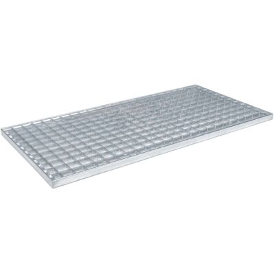 vidaXL Ruszt Srebrny 80 x 40 x 2 cm Stal ocynkowana na gorąco vidaXL Ruszt Srebrny 80 x 40 x 2 cm Stal ocynkowana na gorąco