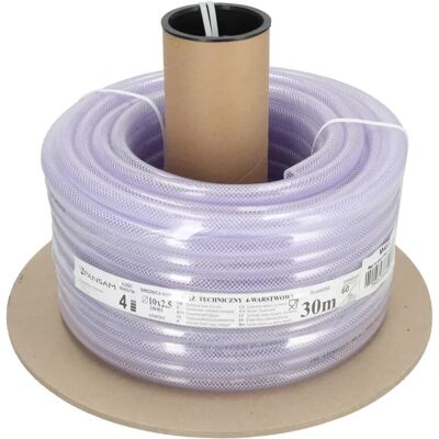 Wąż pneumatyczny PVC na szpuli PANSAM A540213 10x15mm, szpula 30m Wąż pneumatyczny PVC na szpuli PANSAM A540213 10x15mm, szpula 30m