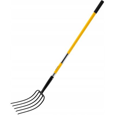 WIDŁY DO OBORNIKA VEVOR 1450 MM 5-ZĘBOWE Z UCHWYTEM Z WŁÓKNA SZKLANEGO WIDŁY DO OBORNIKA VEVOR 1450 MM 5-ZĘBOWE Z UCHWYTEM Z WŁÓKNA SZKLANEGO