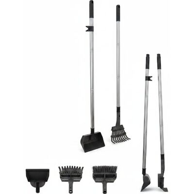 Inny producent Zbieracz psich odchodów metalowy grabie taca łopatka szufelka Inny producent Zbieracz psich odchodów metalowy grabie taca łopatka szufelka