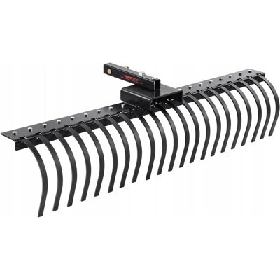 Vevor Narzędzie do Krajobrazu - 1524 x 450 x 410 mm, 21 stalowych zębów - pasuje do systemów traktorów Vevor Narzędzie do Krajobrazu - 1524 x 450 x 410 mm, 21 stalowych zębów - pasuje do systemów traktorów