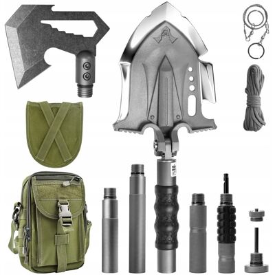 Inny producent ZUNEL OTOO Łopata Survivalowa 29w1 z Aksamitną Stalą Inny producent ZUNEL OTOO Łopata Survivalowa 29w1 z Aksamitną Stalą