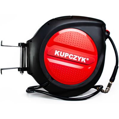 Zwijadło warsztatowe wąż pneumatyczny ciśnieniowy 30m przewód 9,5x15 Kupczyk Zwijadło warsztatowe wąż pneumatyczny ciśnieniowy 30m przewód 9,5x15 Kupczyk