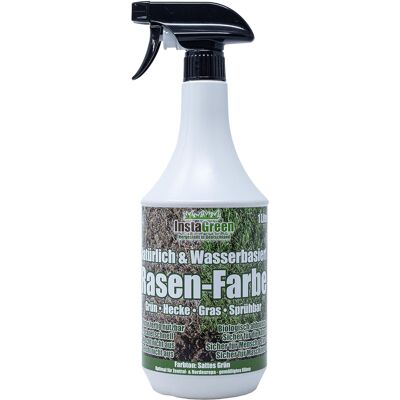 Inny producent Farba do trawy i żywopłotu 1 l - gotowy spray na żółty trawnik Inny producent Farba do trawy i żywopłotu 1 l - gotowy spray na żółty trawnik