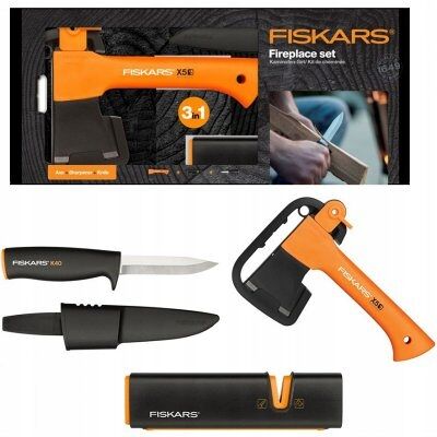 Fiskars X5 siekiera 23 cm mała do podpałki i bushcraft Fiskars X5 siekiera 23 cm mała do podpałki i bushcraft