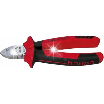 HAUPA 211203 Obcinak boczny z funkcją odizolowywania VDE 165 mm HAUPA 211203 Obcinak boczny z funkcją odizolowywania VDE 165 mm