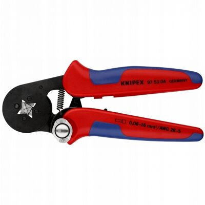 Knipex Samonastawne Szczypce Do Zagniatania Tulejek Kablowych 180 975304 Knipex Samonastawne Szczypce Do Zagniatania Tulejek Kablowych 180 975304