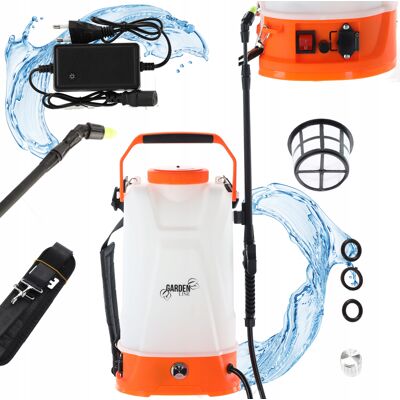 GardenLine OPRYSKIWACZ AKUMULATOROWY OGRODOWY CIŚNIENIOWY SPRYSKIWACZ ELEKTRYCZNY 9L GardenLine OPRYSKIWACZ AKUMULATOROWY OGRODOWY CIŚNIENIOWY SPRYSKIWACZ ELEKTRYCZNY 9L