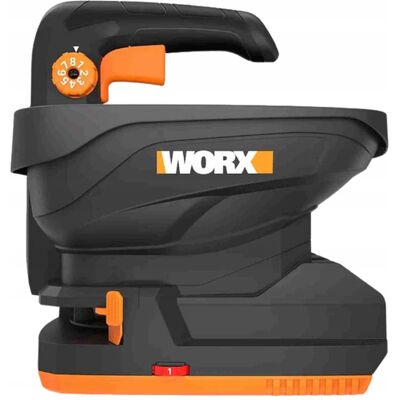 Siewnik bezszczotkowy akumulatorowy WORX WG869E.9 Pojemność 3,3l Rozrzut 5m Siewnik bezszczotkowy akumulatorowy WORX WG869E.9 Pojemność 3,3l Rozrzut 5m