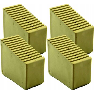 Inny producent Stopka Do Drabiny Drewnianej Gumowa 56x23 4 szt Inny producent Stopka Do Drabiny Drewnianej Gumowa 56x23 4 szt