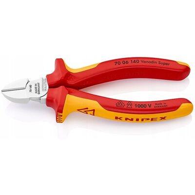 SZCZYPCE TNĄCE BOCZNE 140MM KNIPEX KN7006140 SZCZYPCE TNĄCE BOCZNE 140MM KNIPEX KN7006140