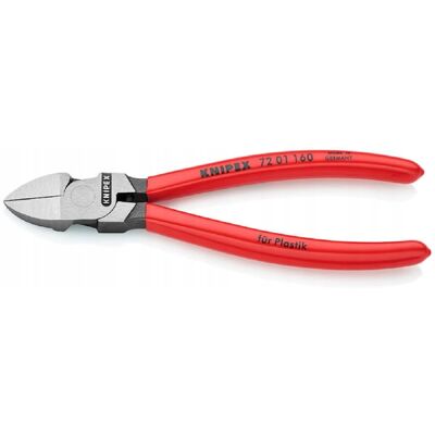 SZCZYPCE TNĄCE BOCZNE DO TWORZYWA SZTUCZNEGO 160 MM KNIPEX 7201160 SZCZYPCE TNĄCE BOCZNE DO TWORZYWA SZTUCZNEGO 160 MM KNIPEX 7201160