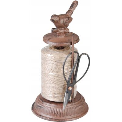 Esschert Design SZNUREK JUTOWY + Uchwyt żeliwny retro + nożyczki vintage DO RABATEK GRZĄDEK Esschert Design SZNUREK JUTOWY + Uchwyt żeliwny retro + nożyczki vintage DO RABATEK GRZĄDEK