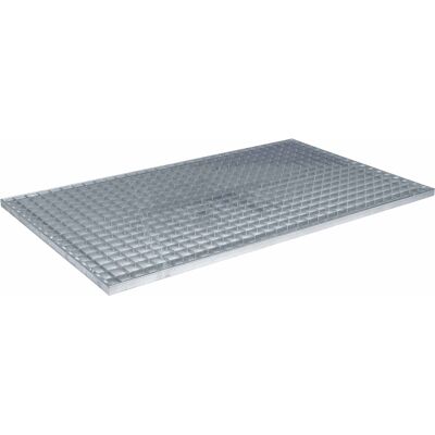 vidaXL Ruszt Srebrny 100 x 60 x 2 cm Stal ocynkowana na gorąco vidaXL Ruszt Srebrny 100 x 60 x 2 cm Stal ocynkowana na gorąco