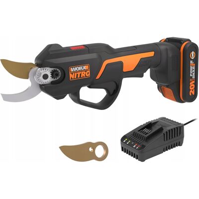 WORX NITRO 18V(20V Max) Bezprzewodowy sekator elektryczny WG330E.1 M1487 WORX NITRO 18V(20V Max) Bezprzewodowy sekator elektryczny WG330E.1 M1487