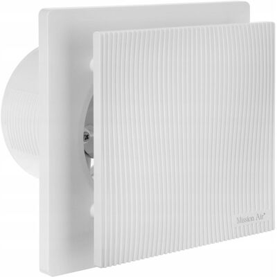 Mission Wentylator łazienkowy VENTIS LINEA 120 White S z klapką zwrotną Mission Wentylator łazienkowy VENTIS LINEA 120 White S z klapką zwrotną