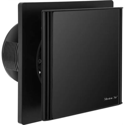 Mission Wentylator Łazienkowy Ventis Edge 120 Black H+t Z Klapką Zwrotną Mission Wentylator Łazienkowy Ventis Edge 120 Black H+t Z Klapką Zwrotną