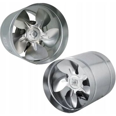Wentylator Przemysłowy Kanałowy Fi 150mm 180m3/h Airroxy Wentylator Przemysłowy Kanałowy Fi 150mm 180m3/h Airroxy