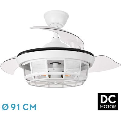 Wentylator sufitowy Fabrilamp - Model 91D 3 - Oszczędność energii Wentylator sufitowy Fabrilamp - Model 91D 3 - Oszczędność energii