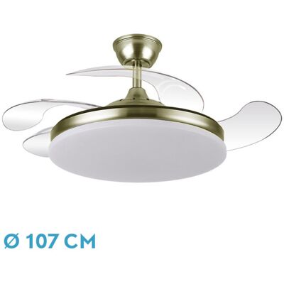 Wentylator sufitowy Fabrilamp Tridente 59W - Nowoczesny design Wentylator sufitowy Fabrilamp Tridente 59W - Nowoczesny design