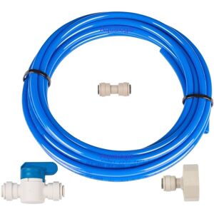 Aqualogis Zestaw Niebieski Wężyk 5m, Zawór 1/4, Złączka 1/4, Redukcja 3/4-1/4 Aqualogis Zestaw Niebieski Wężyk 5m, Zawór 1/4, Złączka 1/4, Redukcja 3/4-1/4