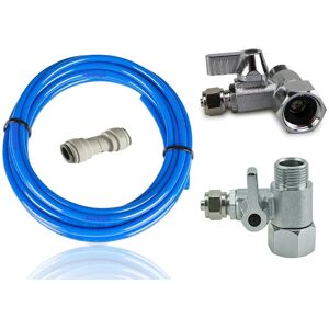 Aqualogis Zestaw Zawór 1/2, Niebieski Wężyk 10m, Złączka 1/4 Aqualogis Zestaw Zawór 1/2, Niebieski Wężyk 10m, Złączka 1/4