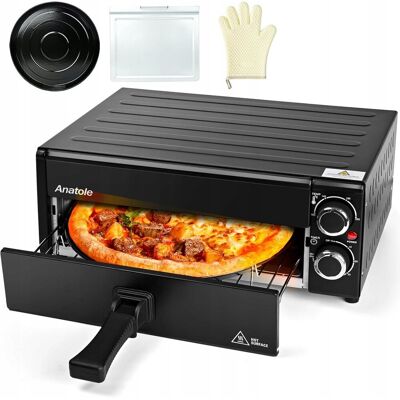 inna (Inny) Elektryczny Piec Do Pizzy Anatole Do Użytku Domowego I Komercyjnego 1800W inna (Inny) Elektryczny Piec Do Pizzy Anatole Do Użytku Domowego I Komercyjnego 1800W
