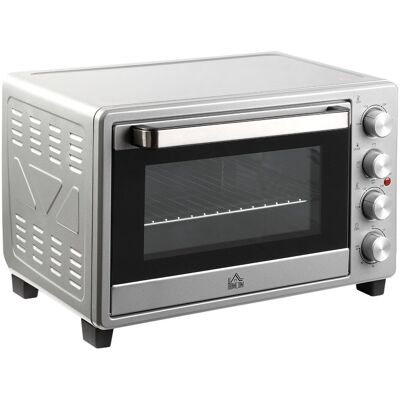 Homcom Mini Piekarnik 32l 100°c-230°c 1600w Mini Piekarnik Z Blachą Do Pieczenia, Tacką Na Okruchy, Rusztem Do Grilla I 3 Trybami Pieczenia Piekarni.. Homcom Mini Piekarnik 32l 100°c-230°c 1600w Mini Piekarnik Z Blachą Do Pieczenia, Tacką Na Okruchy, Rusztem Do Grilla I 3 Trybami Pieczenia Piekarni..