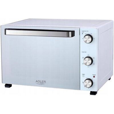 Mini piekarnik ADLER AD 6027 48 l biały Mini piekarnik ADLER AD 6027 48 l biały