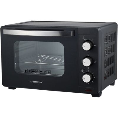 Esperanza MINI PIEKARNIK ELEKTRYCZNY 20L 1280W PRZENOŚNY TIMER RUSZT TACKA NA PIZZE Esperanza MINI PIEKARNIK ELEKTRYCZNY 20L 1280W PRZENOŚNY TIMER RUSZT TACKA NA PIZZE