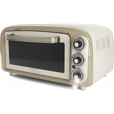 Mini piekarnik retro pieczenie pizzy Ariete 979/03 18 l beżowy Mini piekarnik retro pieczenie pizzy Ariete 979/03 18 l beżowy