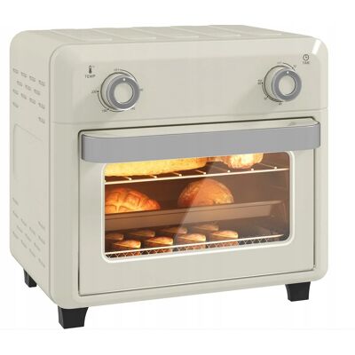 Homcom Mini Piekarnik Z Termoobiegiem Frytkownica 2W1 Timer Led 10L Homcom Mini Piekarnik Z Termoobiegiem Frytkownica 2W1 Timer Led 10L