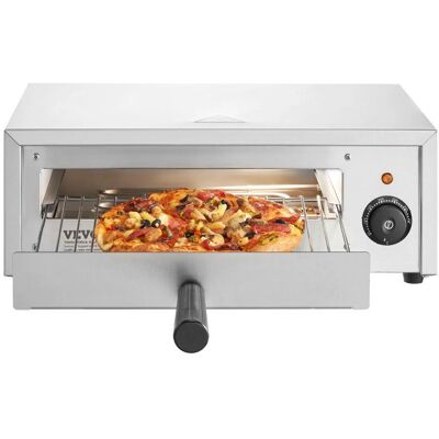 Vevor Piec do pizzy elektryczny 50 cm 1500W stalowy do domu i gastronomii Vevor Piec do pizzy elektryczny 50 cm 1500W stalowy do domu i gastronomii