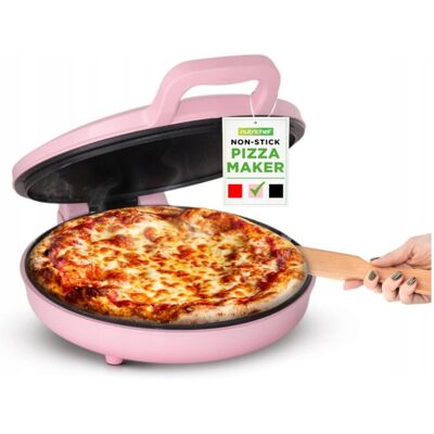 PIEC DO PIZZY ELEKTRYCZNY DOMOWY NUTRICHEF 1500W RÓŻOWY PRODIŻ PIEKARNIK PIEC DO PIZZY ELEKTRYCZNY DOMOWY NUTRICHEF 1500W RÓŻOWY PRODIŻ PIEKARNIK